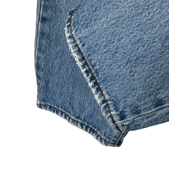 Levi's Wedgie Straight Authentically Yours Light Blue Wash Jeans Women's Size 24 - Picture 9 of 15